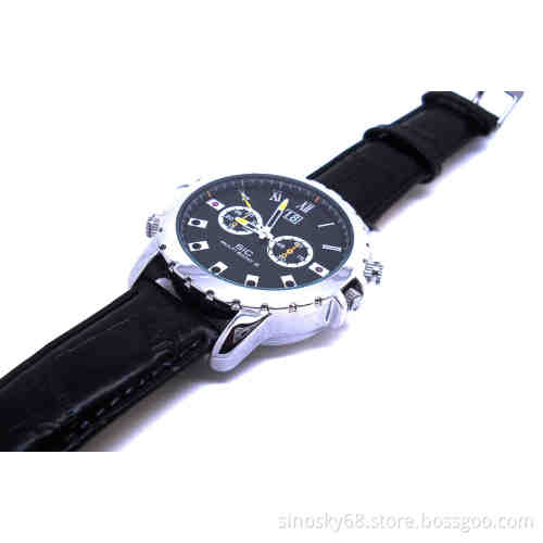 Mini Camera Watch 1080p Waterproof Micro 4LED for Night Vision Video Surveillance 4GB-16GB (QT-IR002)